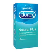 Durex Natural Plu Duo Preservativo X12