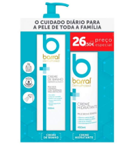Barral DermaProtect Creme de banho dermatológico 500 ml + Creme hidratante 400 ml com Preço especial de 26.50€