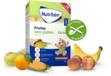 Nutriben Farinhas Frutas S/Glut Lactea 250G
